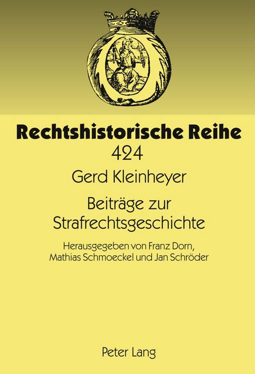 Produktbild: Beitr&auml;ge zur Strafrechtsgeschichte