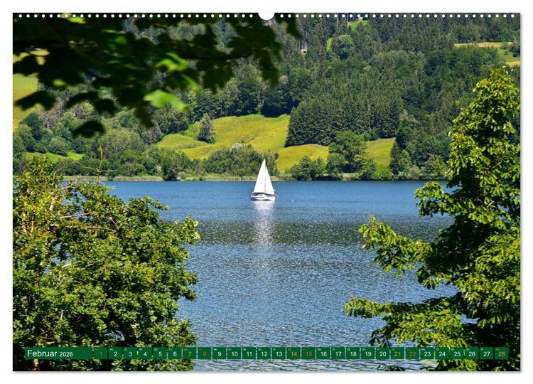 Produktbild: Erlebe mit mir das Allg&auml;u (hochwertiger Premium Wandkalender 2026 DIN A2 quer), Kunstdruck in Hochglanz