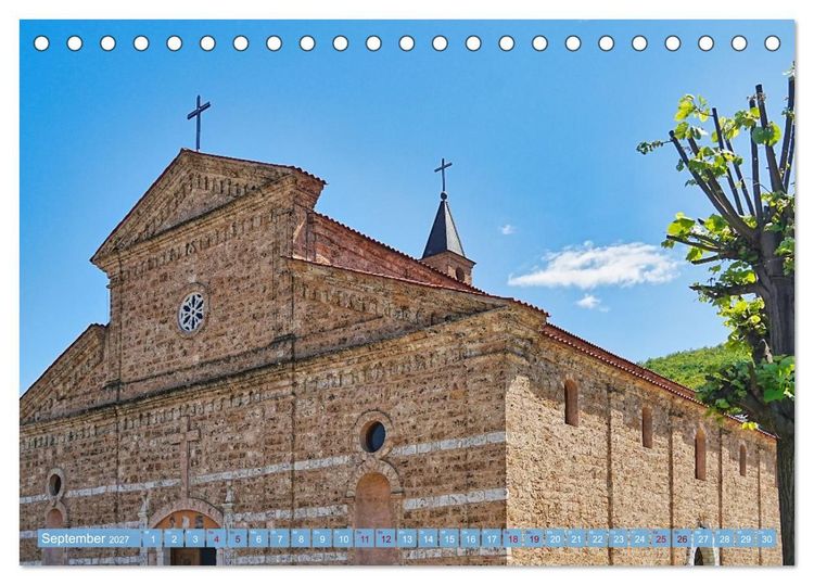 Produktbild: Moscheen und Kirchen im Kosovo (Tischkalender 2027 DIN A5 quer), CALVENDO Monatskalender