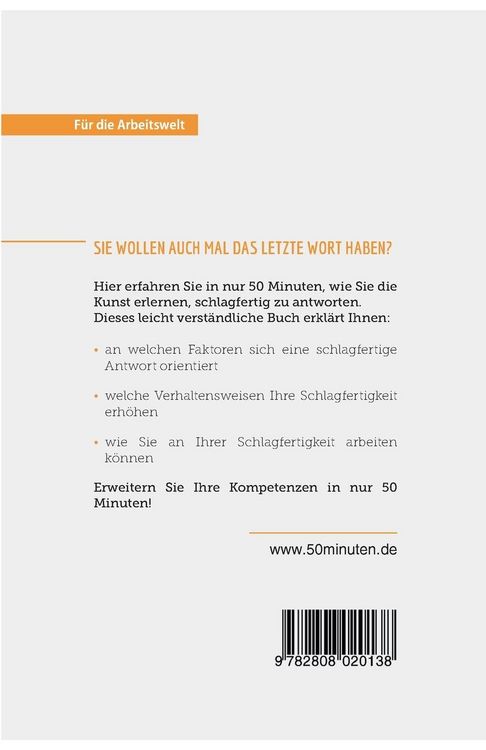 Produktbild: Die Kunst der Schlagfertigkeit