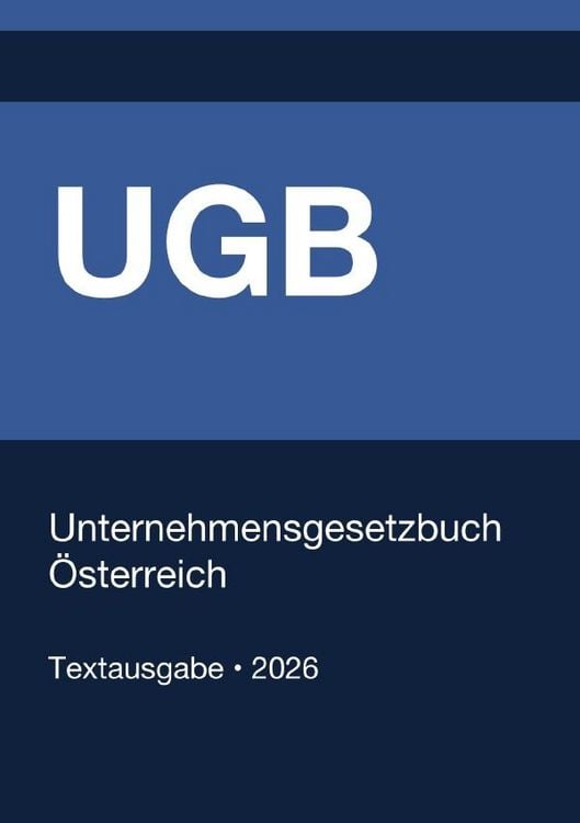 Produktbild: UGB - Unternehmensgesetzbuch &Ouml;sterreich 2026