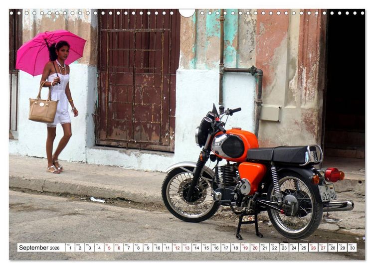 Produktbild: The Legendary MZ (Wall Calendar 2026 DIN A3 landscape), CALVENDO 12 Month Wall Calendar