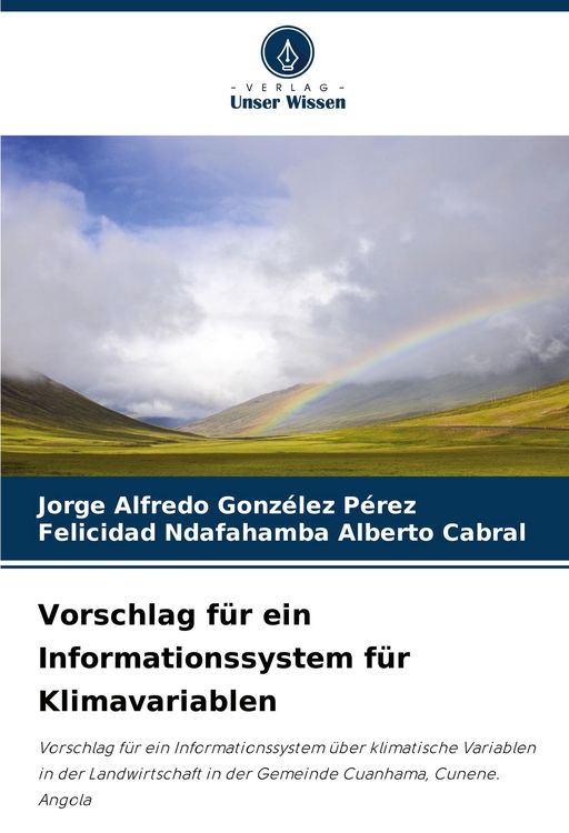 Produktbild: Vorschlag f&uuml;r ein Informationssystem f&uuml;r Klimavariablen