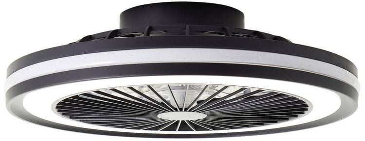 Produktbild: Brilliant G99280/06 Palmero LED-Deckenleuchte mit Ventilator LED-Modul 40W Schwarz