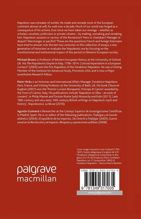 Produktbild: The Napoleonic Empire and the New European Political Culture