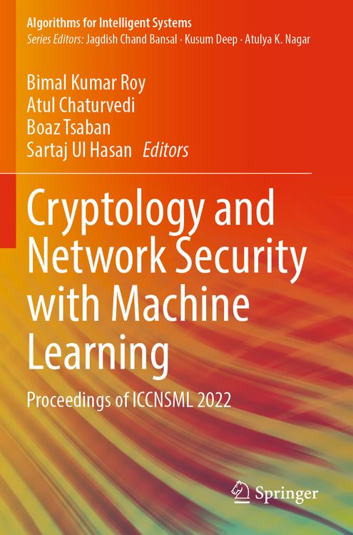 Produktbild: Cryptology and Network Security with Machine Learning