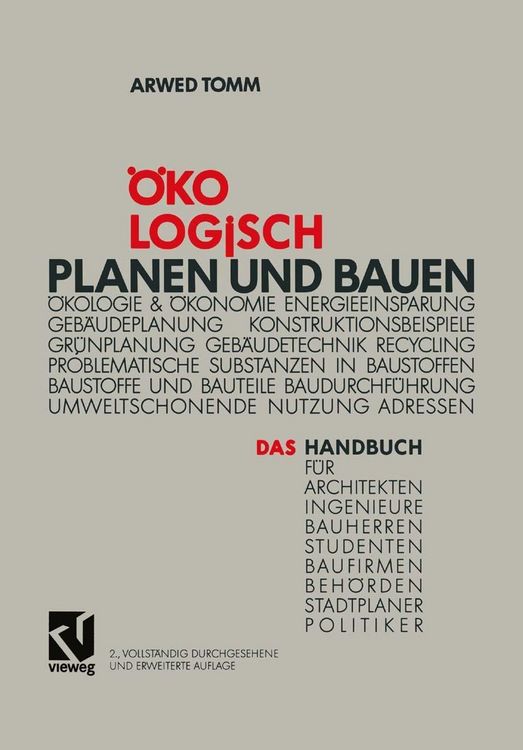 Produktbild: &Ouml;kologisch Planen und Bauen