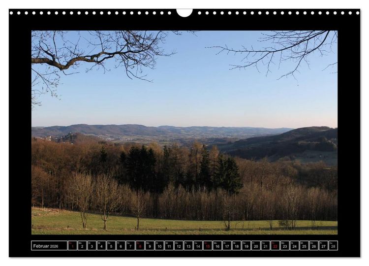 Produktbild: Odenwald - Landschaft sehen (Wandkalender 2026 DIN A3 quer), CALVENDO Monatskalender