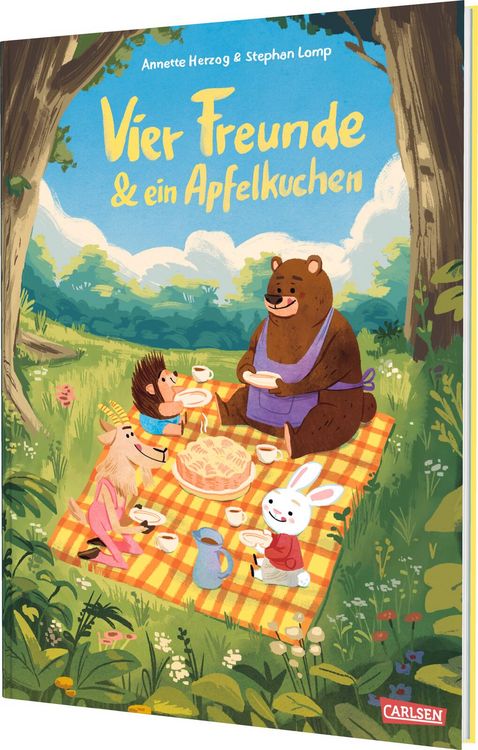 Produktbild: Vier Freunde und ein Apfelkuchen