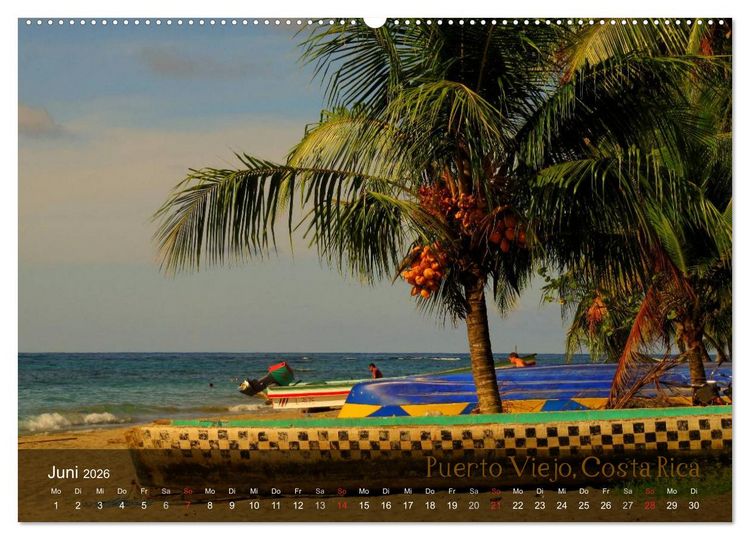Produktbild: Von Mexiko nach Panama in 12 Monaten (hochwertiger Premium Wandkalender 2026 DIN A2 quer), Kunstdruck in Hochglanz