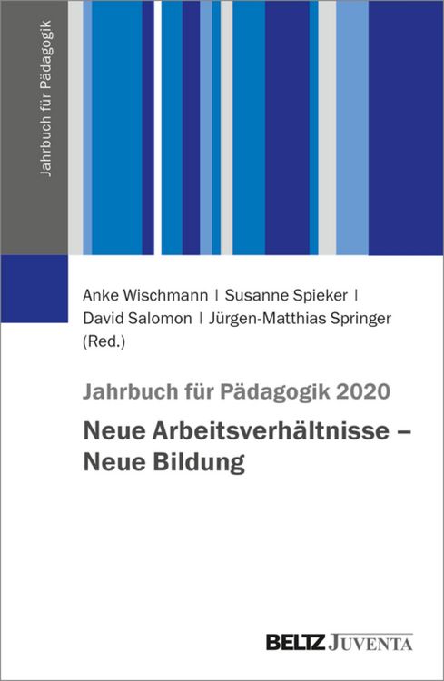Produktbild: Jahrbuch f&uuml;r P&auml;dagogik 2020