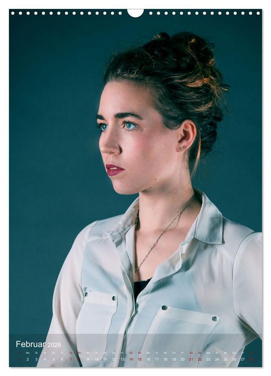 Produktbild: Beauty Faces - Photos by Michael Allmaier (Wandkalender 2026 DIN A3 hoch), CALVENDO Monatskalender