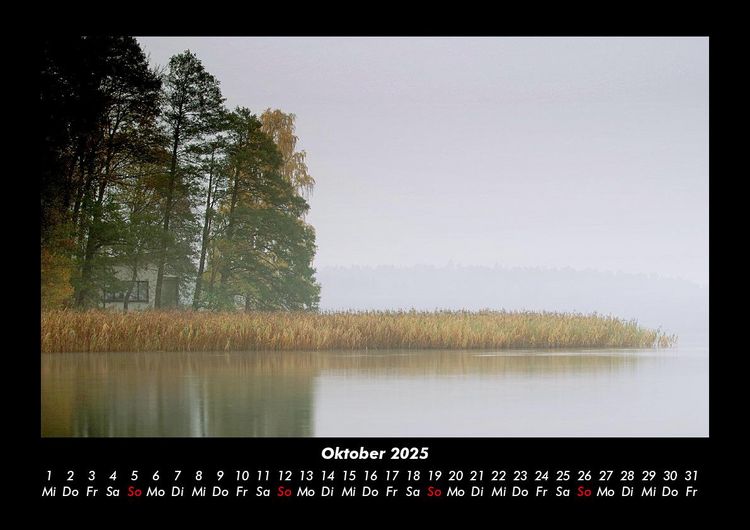 Produktbild: Tage am See 2025 Fotokalender DIN A3