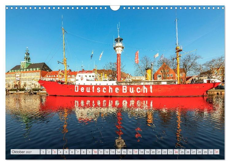 Produktbild: OSTFRIESLAND Wundervolle Halbinsel am Wattenmeer (Wandkalender 2027 DIN A3 quer), CALVENDO Monatskalender