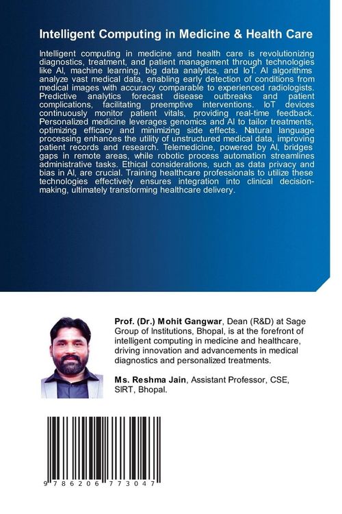 Produktbild: Intelligent Computing in Medicine & Health Care