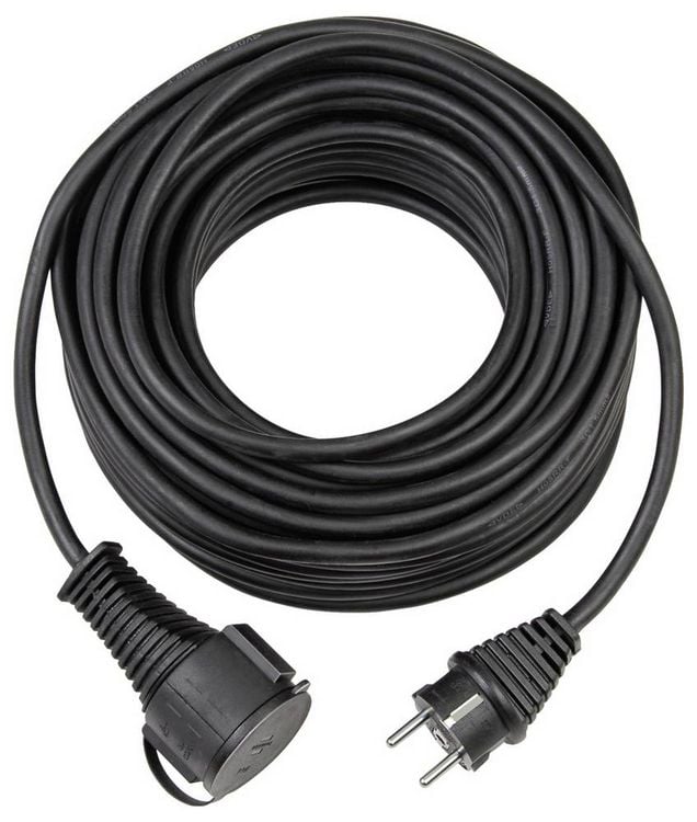 Produktbild: Brennenstuhl 1161450 Strom Verl&auml;ngerungskabel Schwarz 10.00m H05RR-F 3G 1,5mm&sup2;