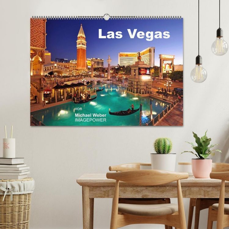 Produktbild: Las Vegas (Wandkalender 2027 DIN A2 quer), CALVENDO Monatskalender
