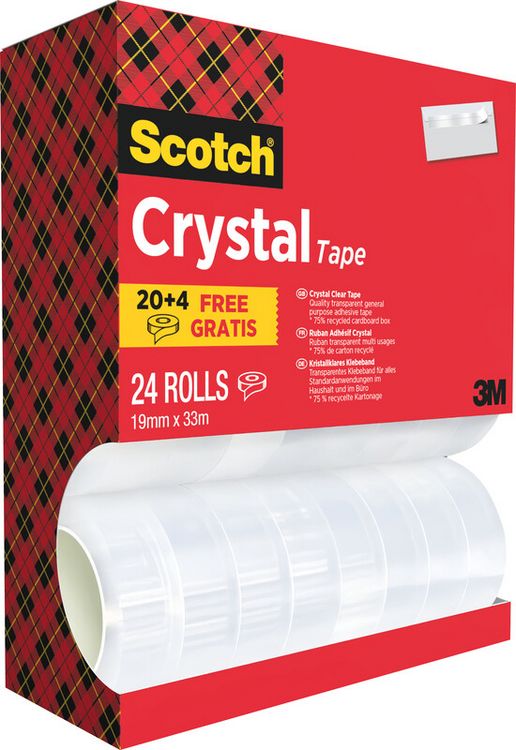 Produktbild: Crystal Tape 19x33m 20+4 Promo