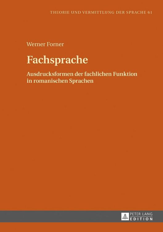 Produktbild: Fachsprache