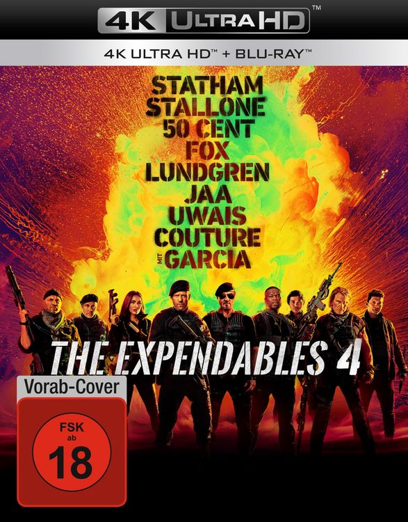 Produktbild: The Expendables 4 (4K Ultra HD) (+ Blu-ray)