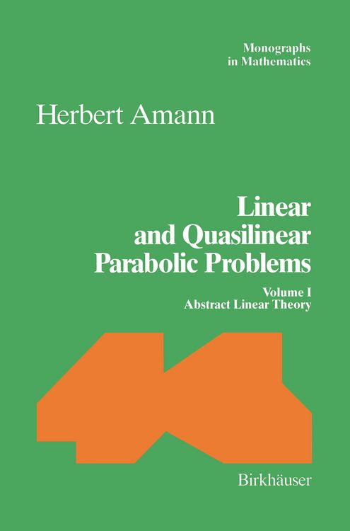 Produktbild: Linear and Quasilinear Parabolic Problems
