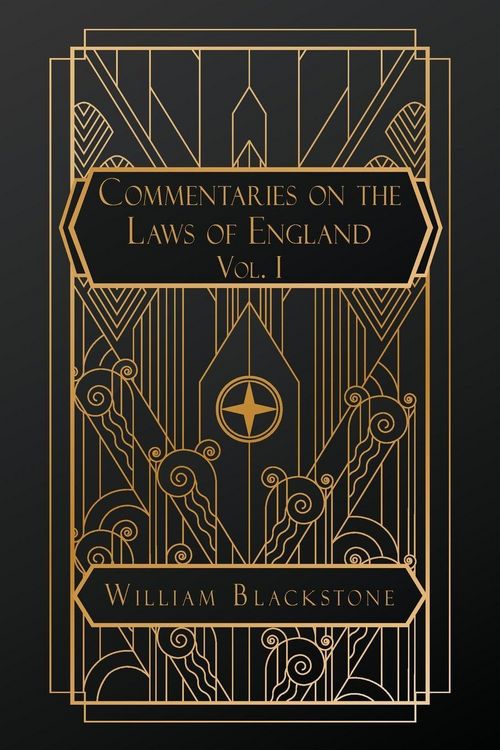 Produktbild: Commentaries on the Laws of England