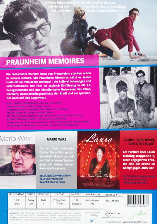 Produktbild: Praunheim Memoires / Laura - Das Juwel von Stuttgart / Mario Wirz