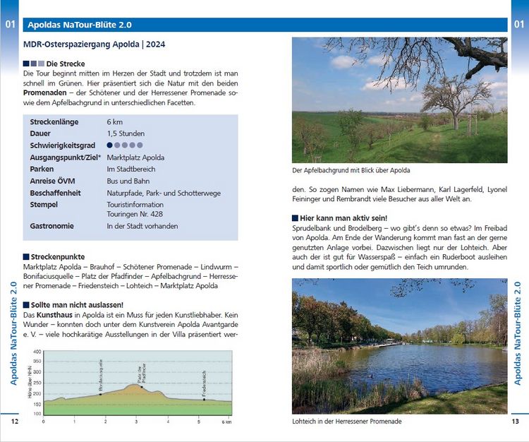 Produktbild: Wanderf&uuml;hrer "MDR Th&uuml;ringen Osterspaziergang"