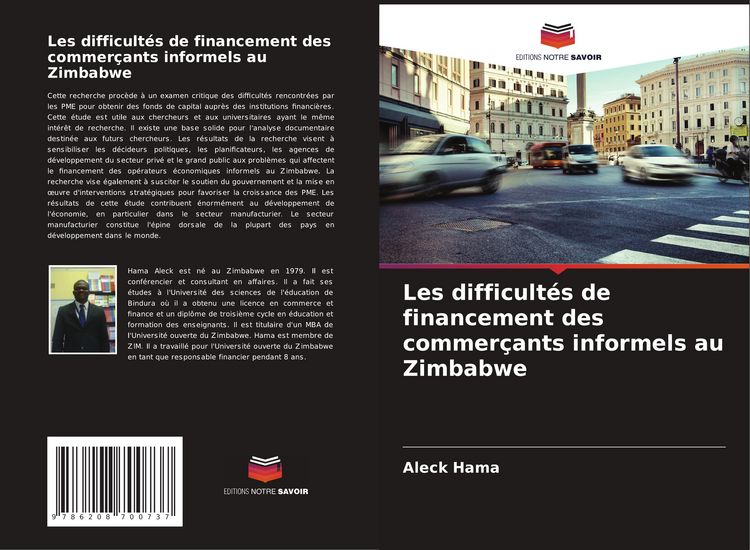 Produktbild: Les difficult&eacute;s de financement des commer&ccedil;ants informels au Zimbabwe