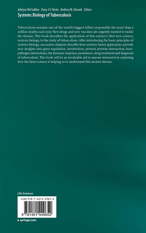 Produktbild: Systems Biology of Tuberculosis