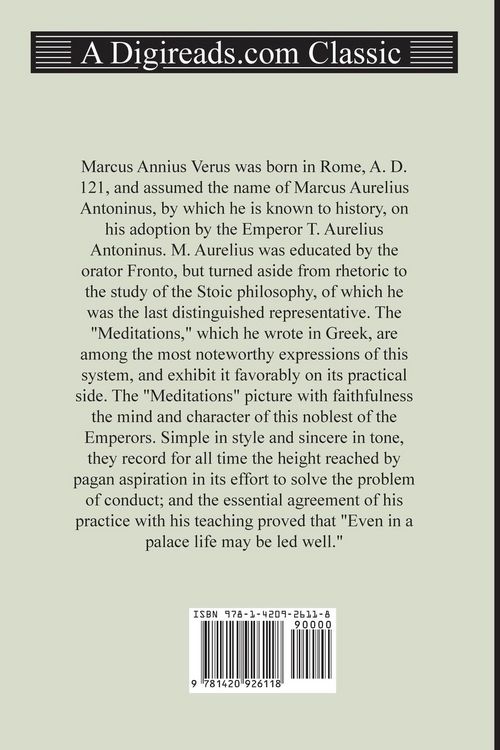 Produktbild: The Meditations of Marcus Aurelius