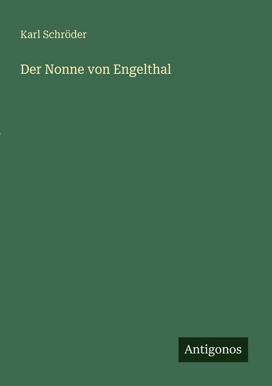 Produktbild: Der Nonne von Engelthal