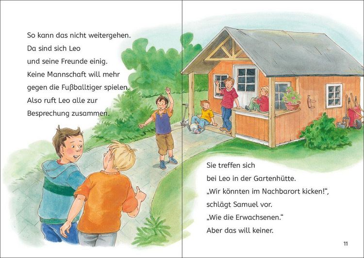 Produktbild: Die besten Lesel&ouml;wen-Fu&szlig;ballgeschichten zum Lesenlernen