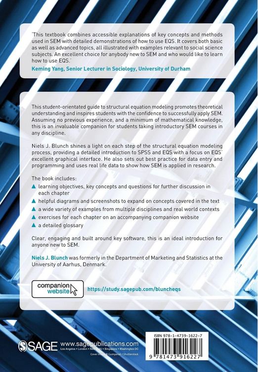 Produktbild: Introduction to Structural Equation Modeling Using IBM SPSS Statistics and EQS