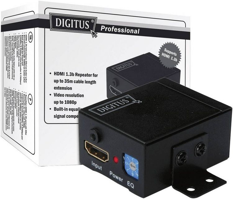 Produktbild: Digitus DS-55901 HDMI&reg; Extender (Verl&auml;ngerung) &uuml;ber Signalkabel 35m