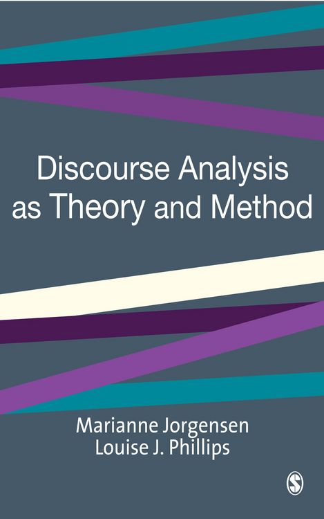 Produktbild: Discourse Analysis as Theory and Method