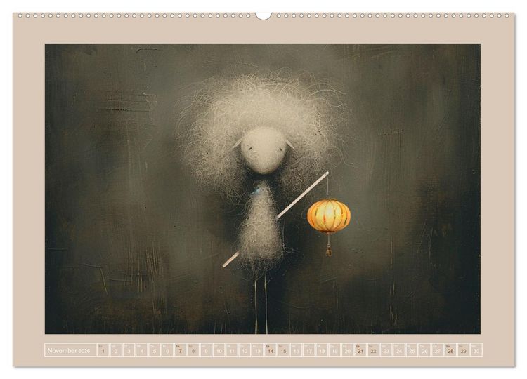 Produktbild: Sch&auml;fchenparade (Wandkalender 2026 DIN A2 quer), CALVENDO Monatskalender