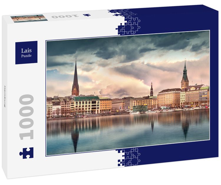 Lais Puzzle Belfast 1000 Teile – Hochwertig Gestanzt, Mit Motiv-Druck, Für Puzzle-Fans