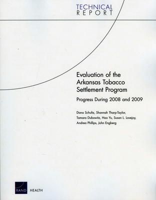 Produktbild: Evaluation of the Arkansas Tobacco Settlement Program