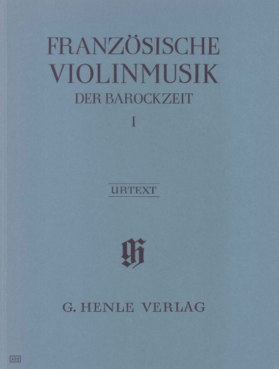 Bild vom Artikel Violinmusik (Auswahlband) - Französische Violinmusik der Barockzeit, Band I vom Autor Gisela Meyn-Beckmann