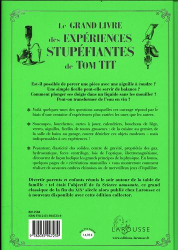 Produktbild: Le grand livre des exp&eacute;riences stup&eacute;fiantes