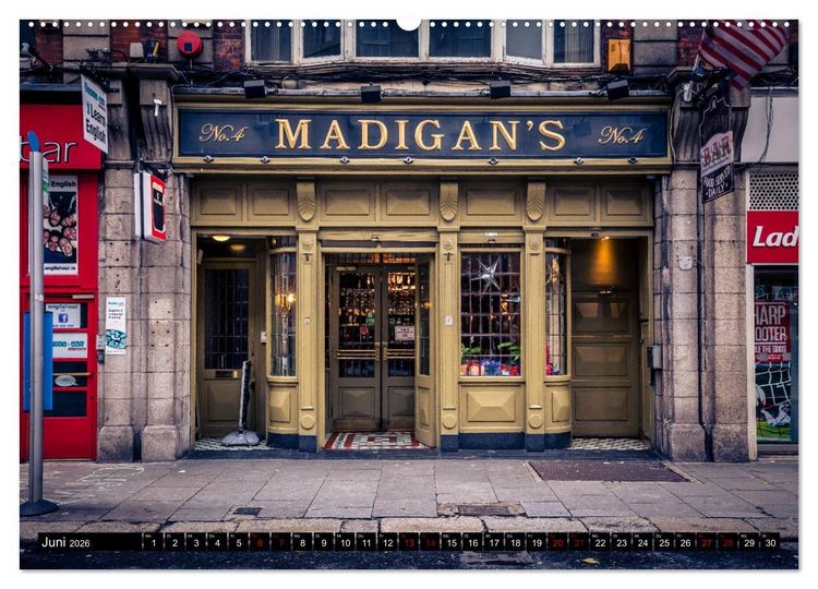 Produktbild: Dublin (Wandkalender 2026 DIN A2 quer), CALVENDO Monatskalender