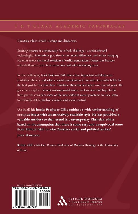 Produktbild: Christian Ethics in Secular Worlds