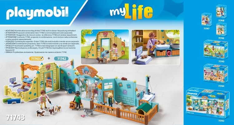 Produktbild: PLAYMOBIL 71743 Welpenhaus