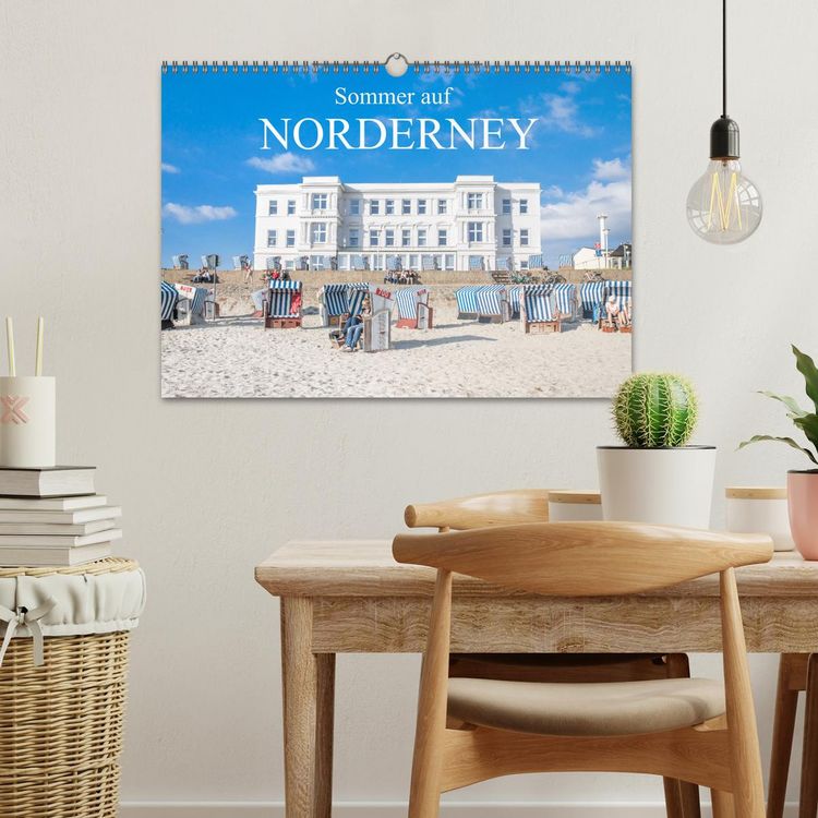 Produktbild: Sommer auf Norderney (Wandkalender 2026 DIN A3 quer), CALVENDO Monatskalender