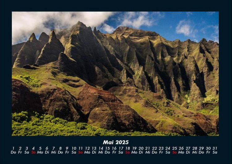 Produktbild: Landschaftskalender 2025 Fotokalender DIN A4