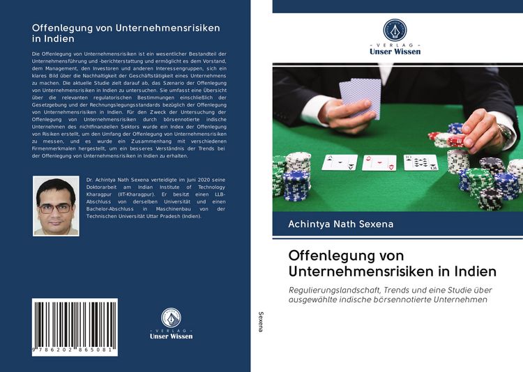 Produktbild: Offenlegung von Unternehmensrisiken in Indien