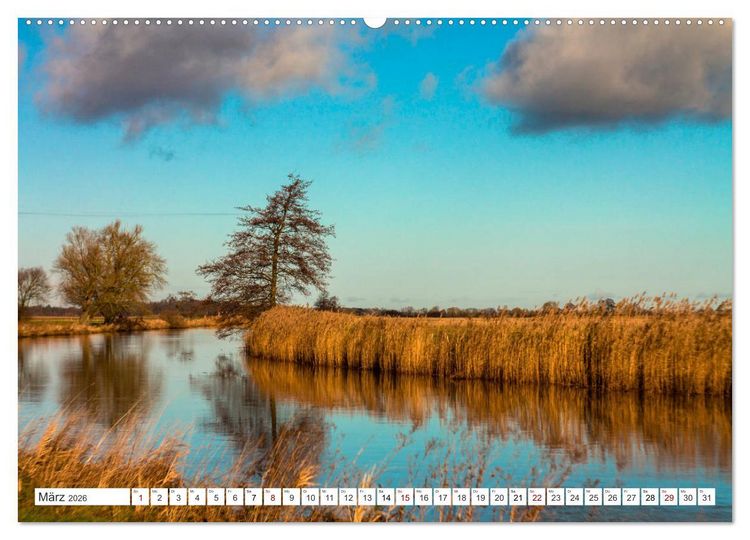 Produktbild: Osterholz-Scharmbeck, Natur-Impressionen aus dem Teufelsmoor (Wandkalender 2026 DIN A2 quer), CALVENDO Monatskalender