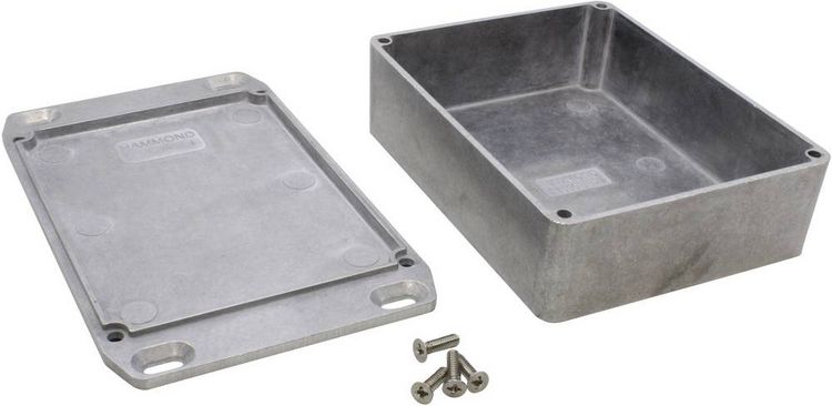 Produktbild: Hammond Electronics 1590BB2FL Universal-Geh&auml;use 119 x 94 x 38 Aluminium Druckguss Natur 1 St.
