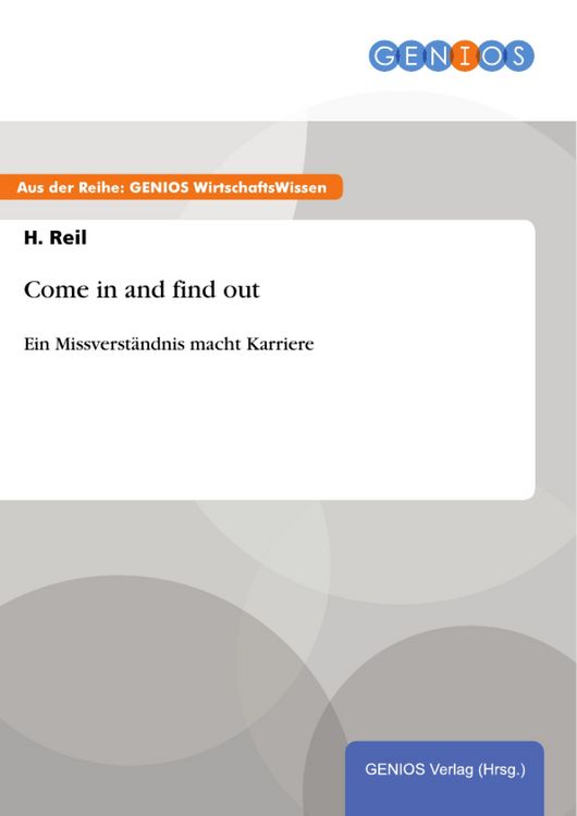 Produktbild: Come in and find out